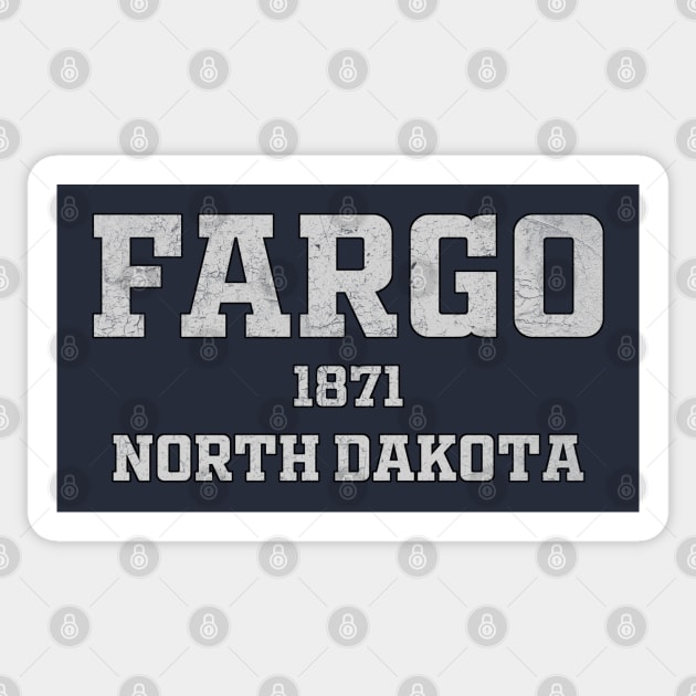 Fargo North Dakota Sticker by RAADesigns